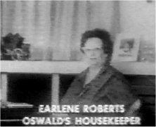 Lee Harvey Oswald after shooting jfk assassination earlener robers  rooming house eye witnesses