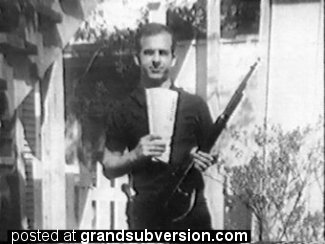  lee harvey oswald back yard photo with holding rifle jfk assassination