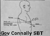jfk single bullet theory diagram magic governor john connally wounds photo 16