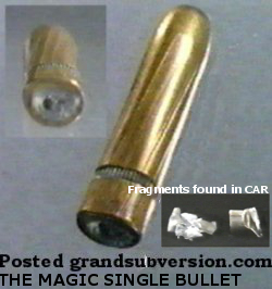 jfk bullets recovered found shots fired kennedy assassination