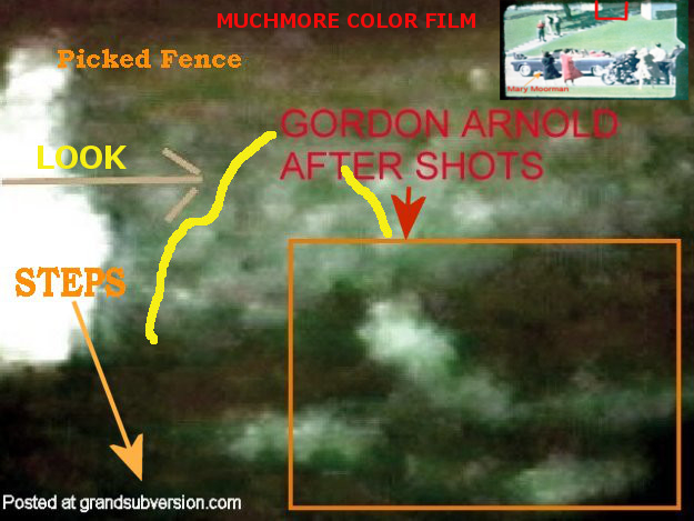 Gordon Arnold grassy knoll jfk kennedy assassiontion photo picture conspiracy eye witnesses who shot killed